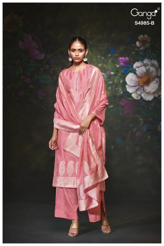 Ganga miorra 4985 wholesale dress material in rajkot